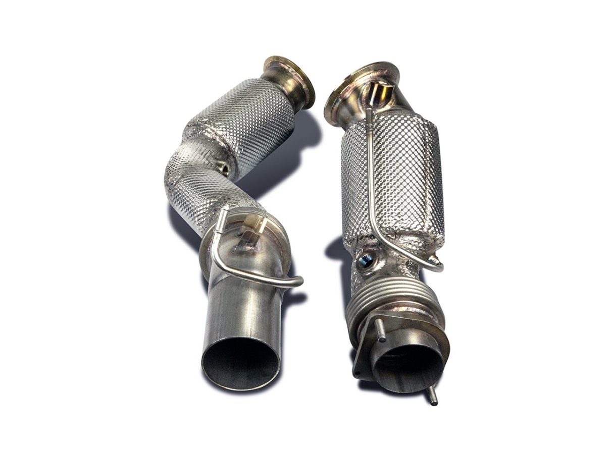 HJS ECE Downpipes 3,15" BMW M2/M4 CS/Competition OPF S55B30A 90822040